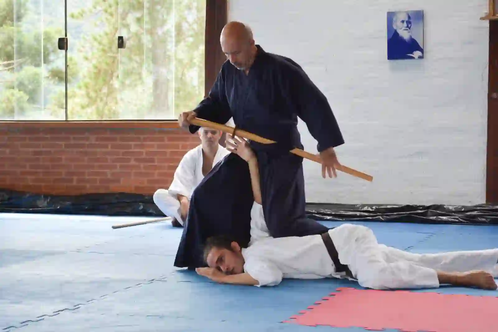 Sensei Jakson com bokken
