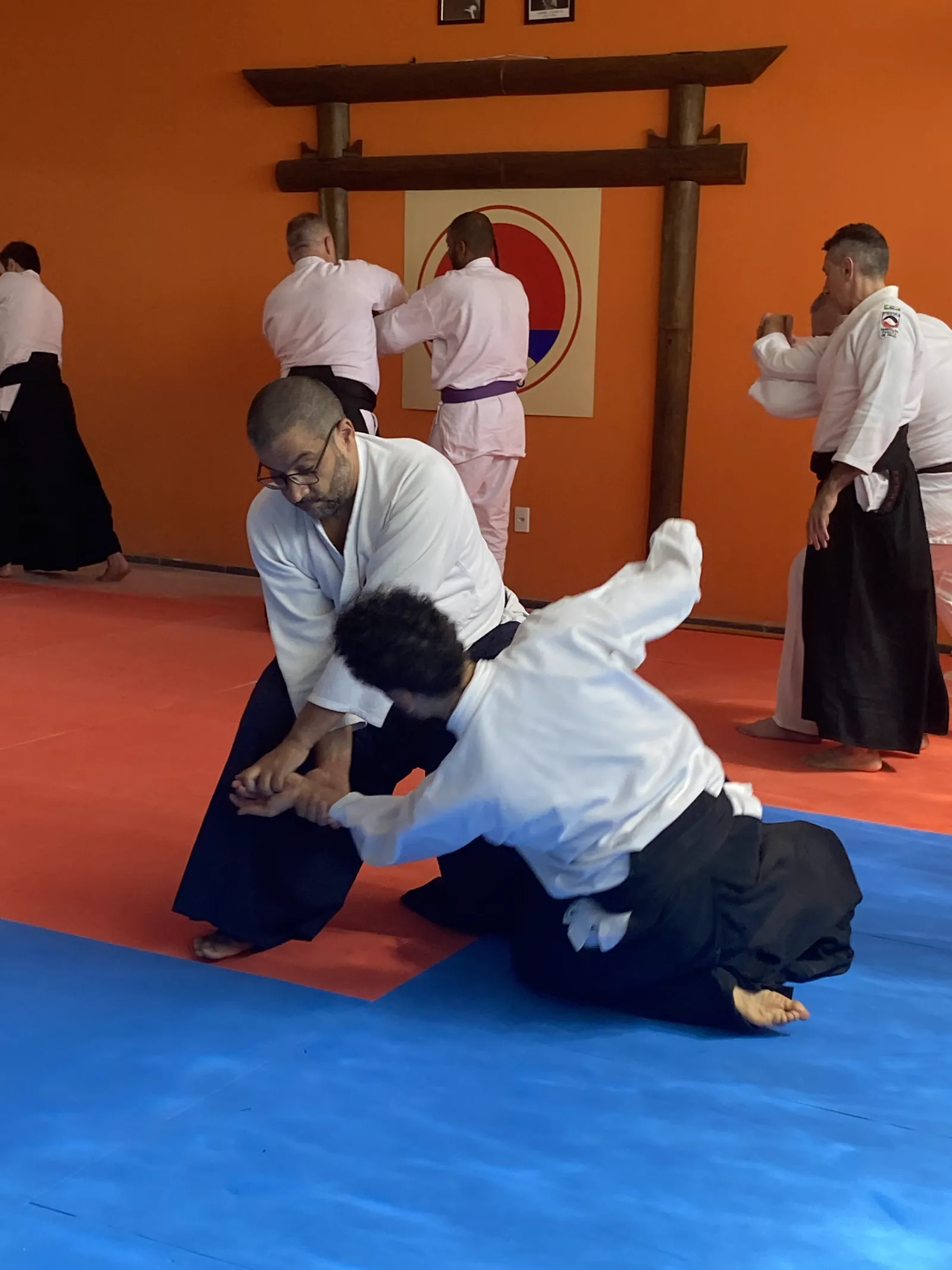 Aplicação de técnica em dupla
